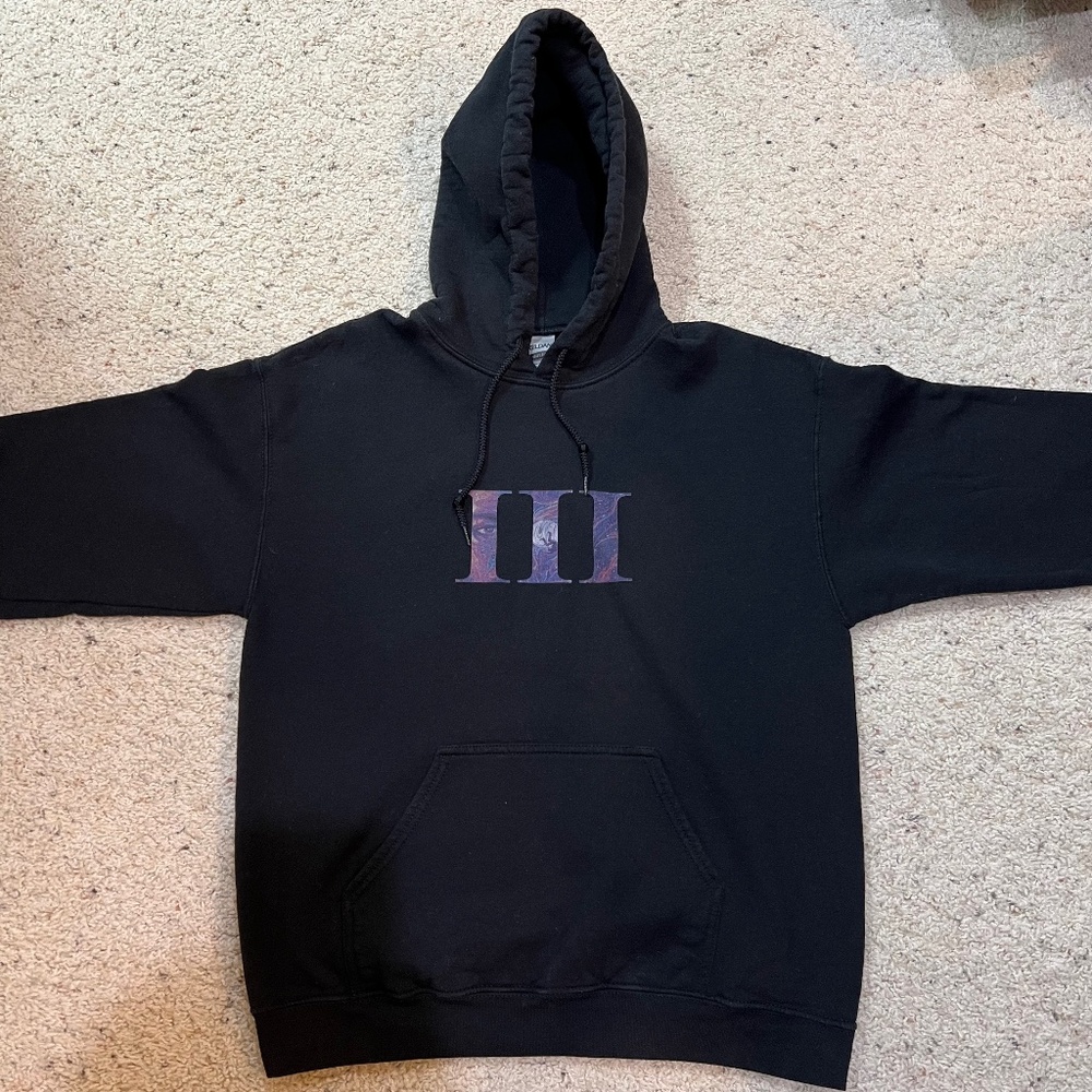 Kid Cudi "MOTM III" Sweatshirt: Medium | Heavy Blend | Black | Gildan